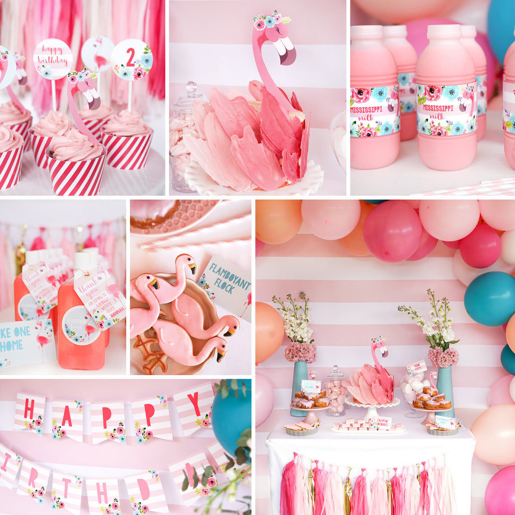 Flamingo Birthday Party Decorations | Flamingo Party Decor