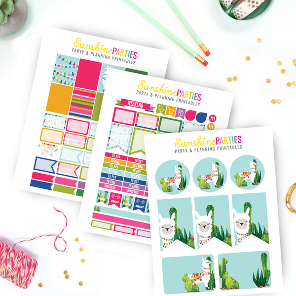 Llama Planner Stickers | Alpaca Organizer Stationery | Llama Tags and – Sunshine Parties llama-planner-stickers-alpaca-organizer-stationery-llama-tags-and-sunshine-parties