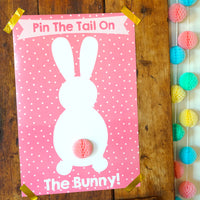 Pin the Tail on the Bunny Pink