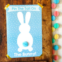 Pin the Tail on the Bunny Blue
