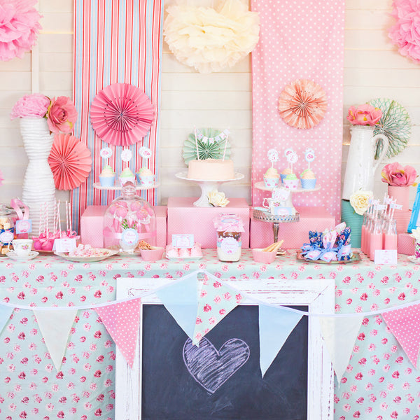 Shabby Chic Princess Baby Shower Decorations for a Girl – Sunshine Parties