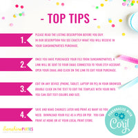 Custom Coupon Template | Printable Coupon Voucher | Editable Coupon