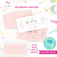 Custom Coupon Template | Printable Coupon Voucher | Editable Coupon