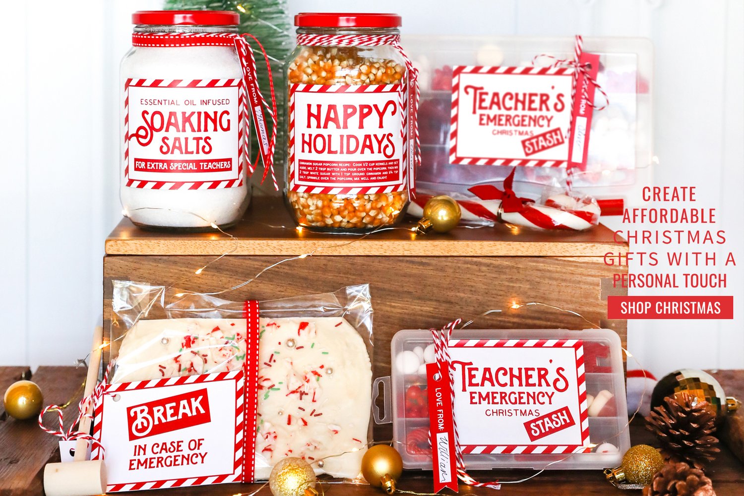 GET YOUR CHRISTMAS Printables, Décor & More!