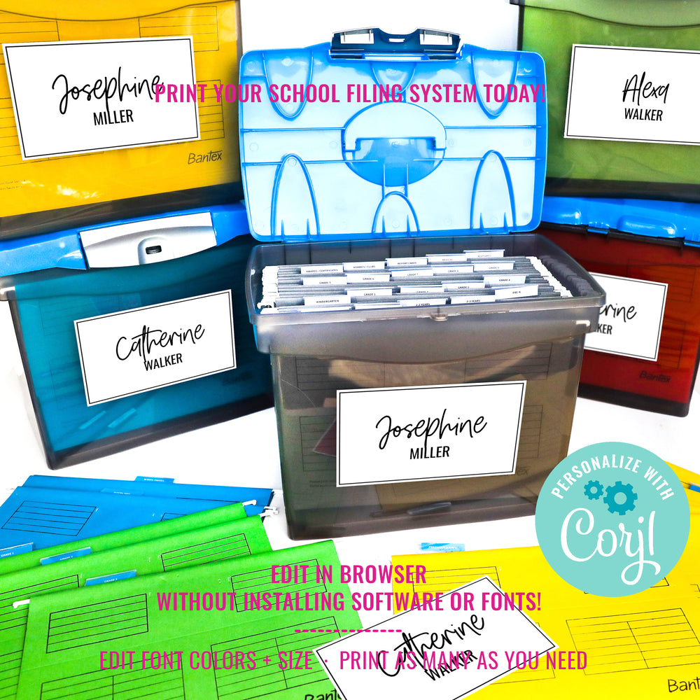 Home Filing System Organizing The Most Thorough Home Office Filing