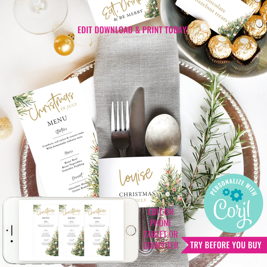 Christmas In July Party Place Setting Christmas Menu Christmas In christmas-in-july-party-place-setting-christmas-menu-christmas-in