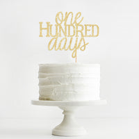 Happy 100 Days Cake Topper