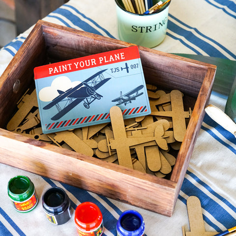 Paint Your Plane Party Activity Template 