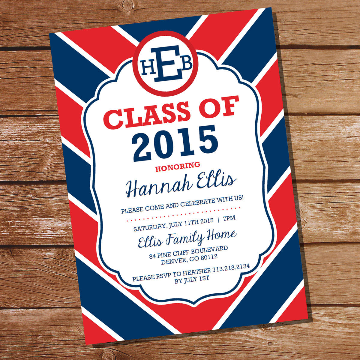 Preppy Graduation Announcements Photo Graduation Announcements | 500+