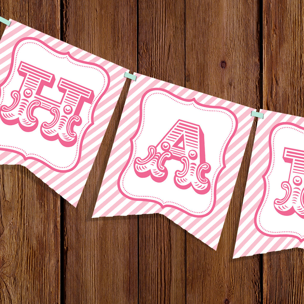 Carousel Party Happy Birthday Banner For A Girl – Sunshine Parties carousel-party-happy-birthday-banner-for-a-girl-sunshine-parties