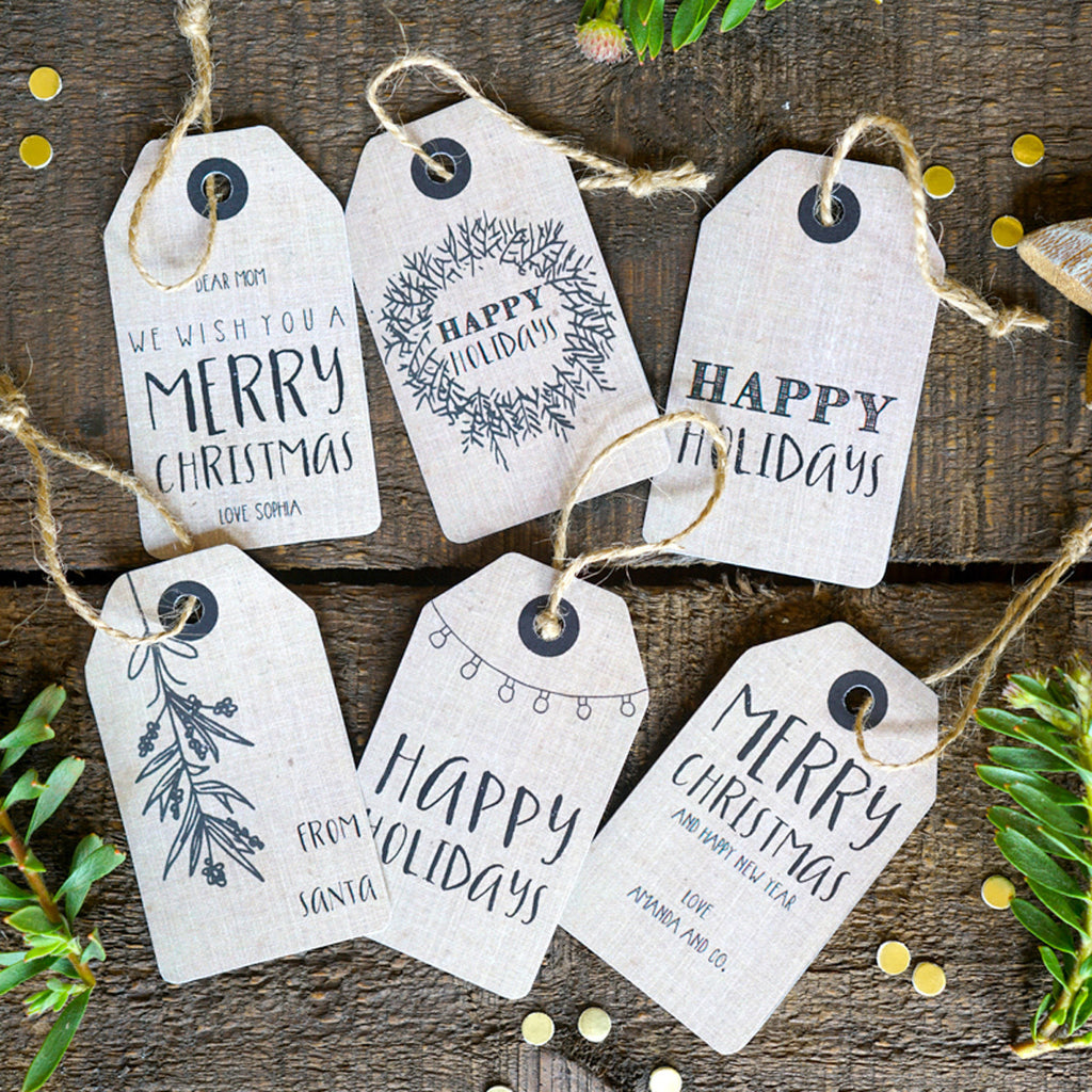 Christmas Kraft Tags | Personalized Christmas Labels – Sunshine Parties christmas-kraft-tags-personalized-christmas-labels-sunshine-parties