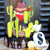Cowboy Birthday Party Set | Amazing Cowboy Party Activities, Labels, Signs and  Party Decor