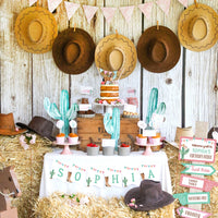 Cowgirl Party Dessert Table