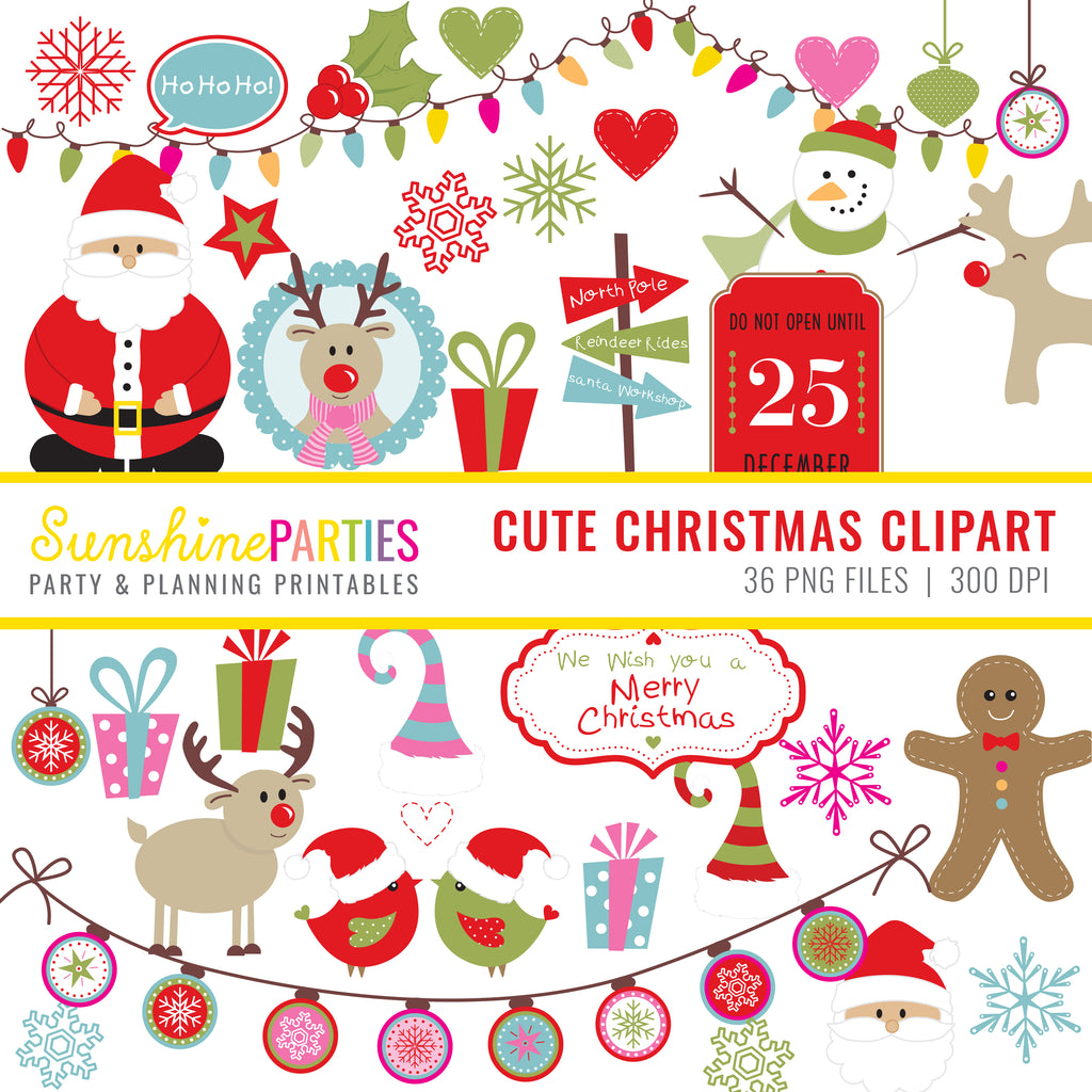 Printable Christmas Clipart Printable Christmas Clipart