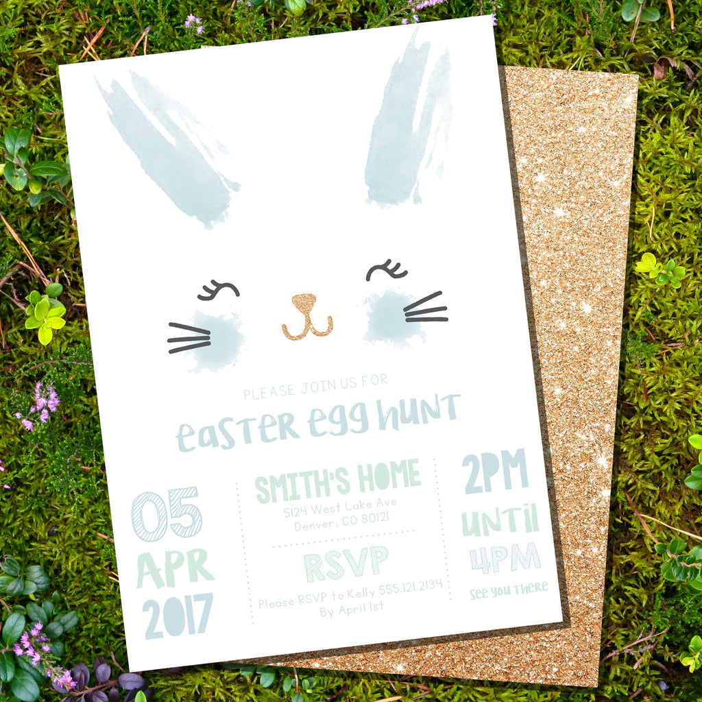 Easter Egg Hunt Invitation Blue | Easter Celebration Decorations – Sunshine Parties easter-egg-hunt-invitation-blue-easter-celebration-decorations-sunshine-parties