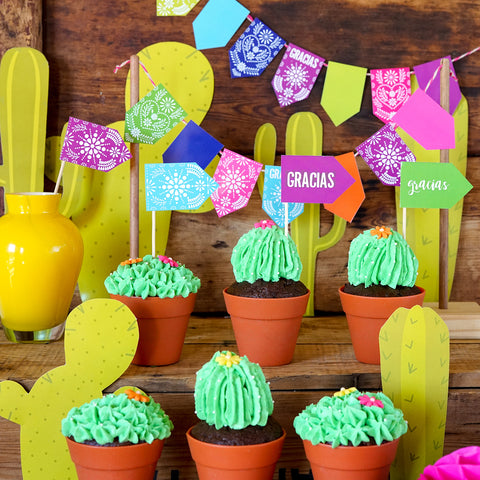 Mexican Fiesta Cupcake Bar