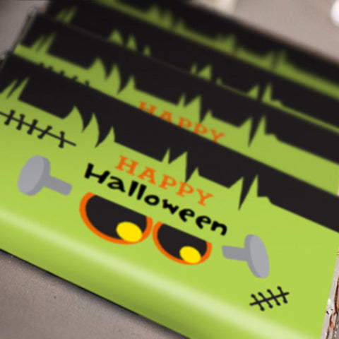 Frankenstein Halloween Party Candy Wrappers | Halloween Candy Bars