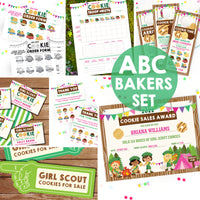 Girl Scout Cookie Seller Printables