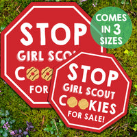 Girl Scout Cookie Booth Sign