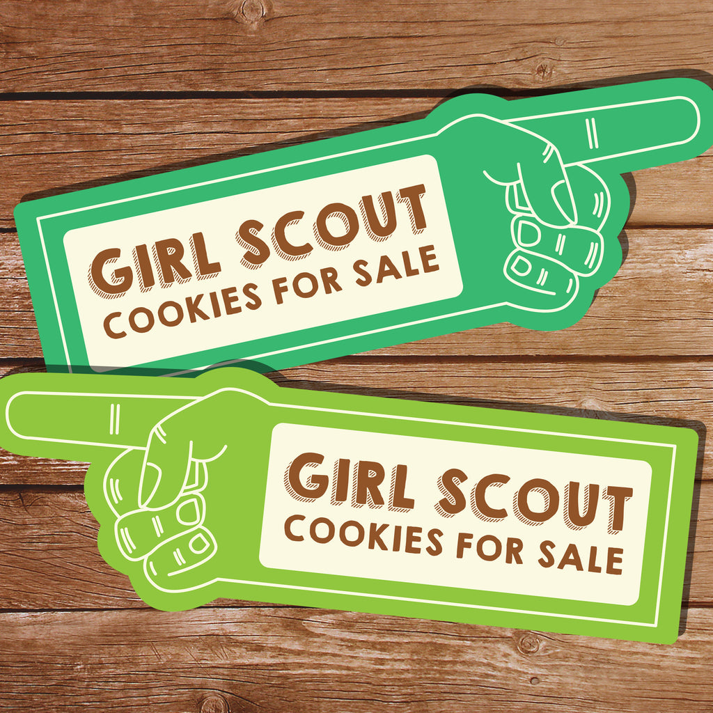 Girl Scout Cookie Printables | Girl Scout Cookie Booth Sign | Cookies For Sale Sign