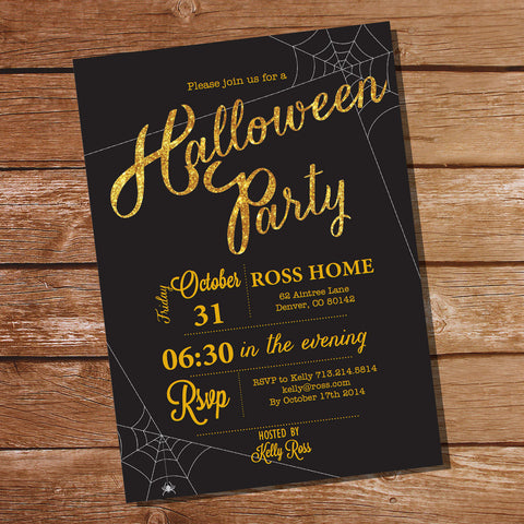 Halloween Party Invitation