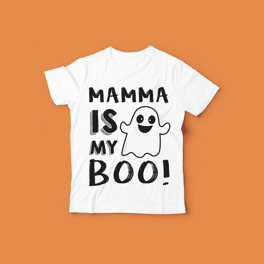 Kids Halloween Shirt Design | Mamma Is My Boo