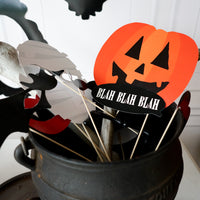 Halloween Spook Booth Printable Props