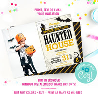 Haunted House Party Invitation