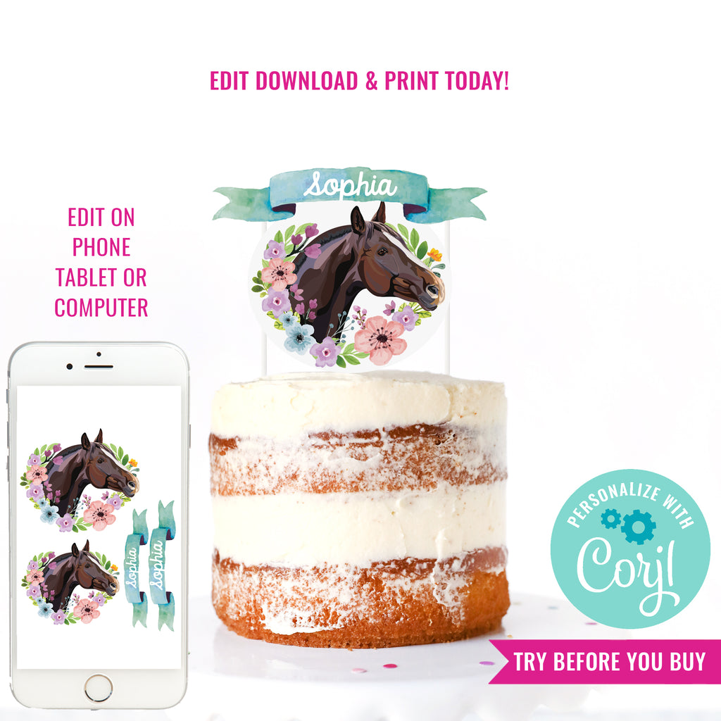 Easy Horse Cake | Coffee With Us 3