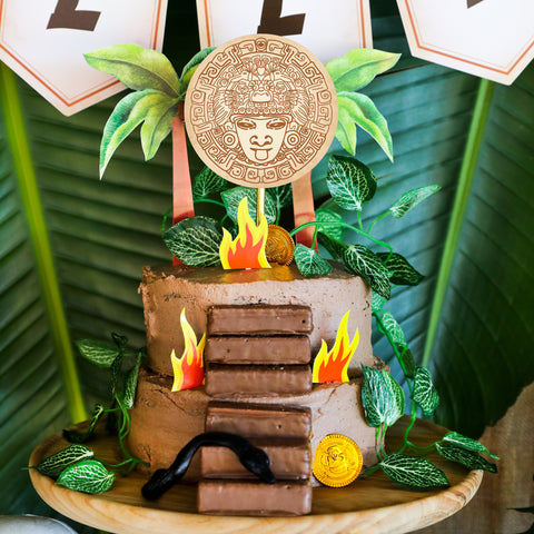 Indiana Jones Explorer Party Cake Topper