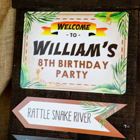 Adventure Party Birthday Decor | Indiana Jones Explorer Party Decor