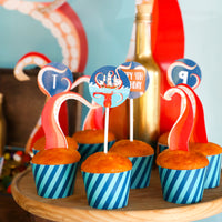 Octopus Cupcake Toppers