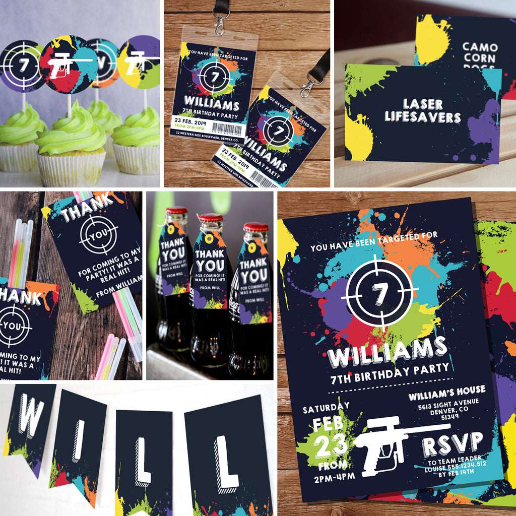 laser-tag-birthday-party-set-paintball-party-invitation-navy-backg-sunshine-parties for Free Laser Tag Party Printables Laser Tag Birthday Party Set | Paintball Party Invitation | Navy Backg – Sunshine Parties for Free Laser Tag Party Printables