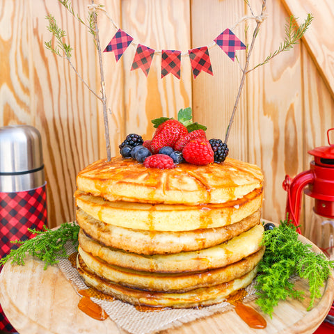 Little Lumberjack Mini Cake Bunting | Woodland Forest Fun