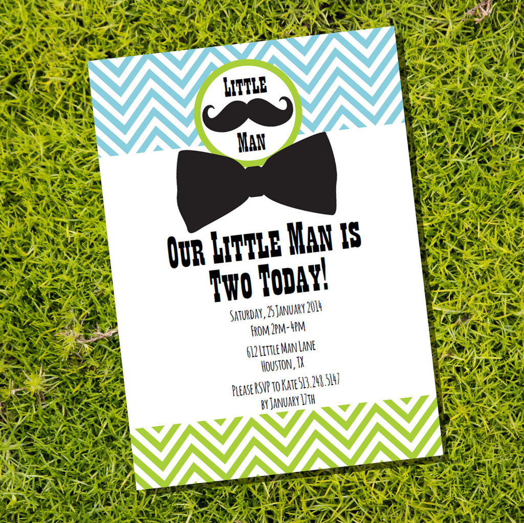 Printable Boy Birthday Party Invitations