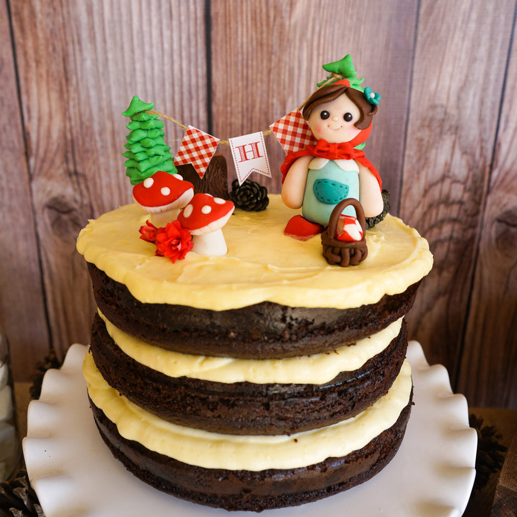 Little Red Riding Hood Party Mini Cake Bunting