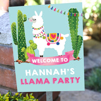 Llama Party Decorations | Alpaca Cactus Theme | Llama Party Decor