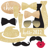 New Years Eve Party Photo Props Set