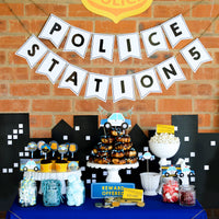 Police Party Desert Table