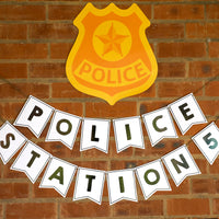 Police Party Banner