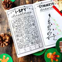 Kids Christmas Activity Booklet and Memory Game | Christmas Fun