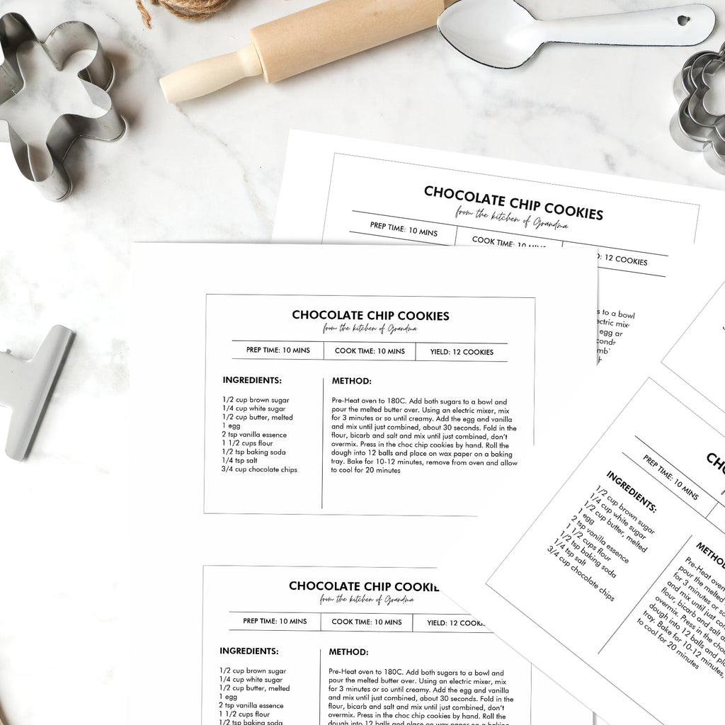 Recipe Card Template | Printable Recipe Card Template | Personalized R – Sunshine Parties recipe-card-template-printable-recipe-card-template-personalized-r-sunshine-parties