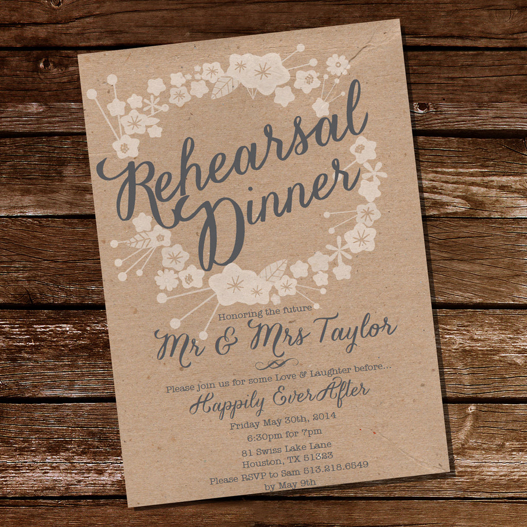 Kraft Floral Rehearsal Dinner Invitation | Rustic Rehearsal Dinner – Sunshine Parties kraft-floral-rehearsal-dinner-invitation-rustic-rehearsal-dinner-sunshine-parties