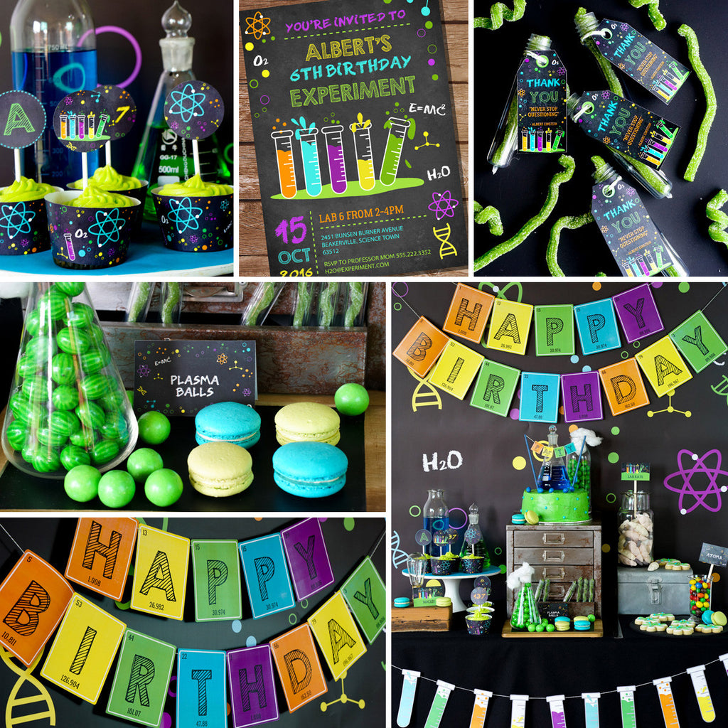 Science Experiment Party Decorations