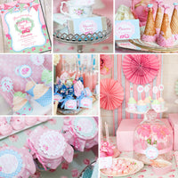 Shabby Chic Princess Baby Shower Decorations for a Girl