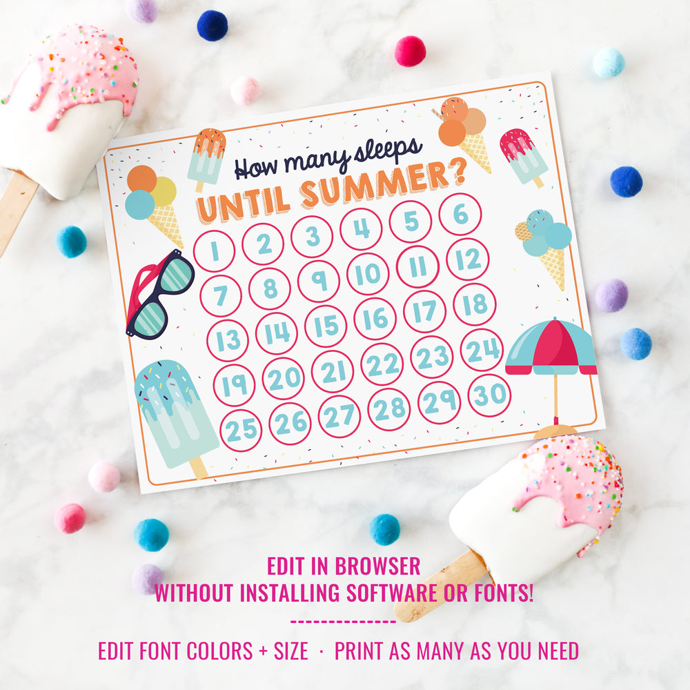 Countdown Calendar for kids | Printable Countdown Calendar | Countdown – Sunshine Parties countdown-calendar-for-kids-printable-countdown-calendar-countdown-sunshine-parties