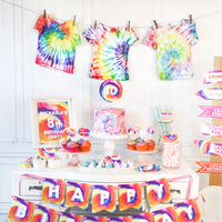 Tie-Dye Birthday Party Decor