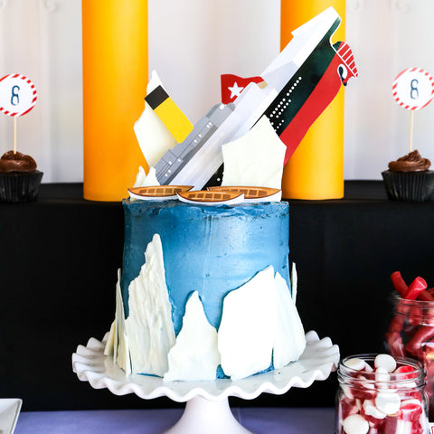 Titanic Party Cake Topper