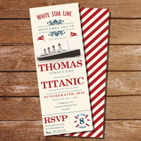 Titanic Party Invitation