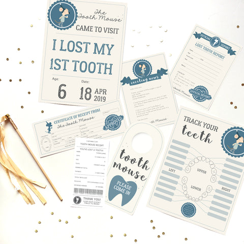 Tooth Mouse Printables